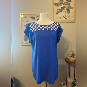 Express blue women’s top